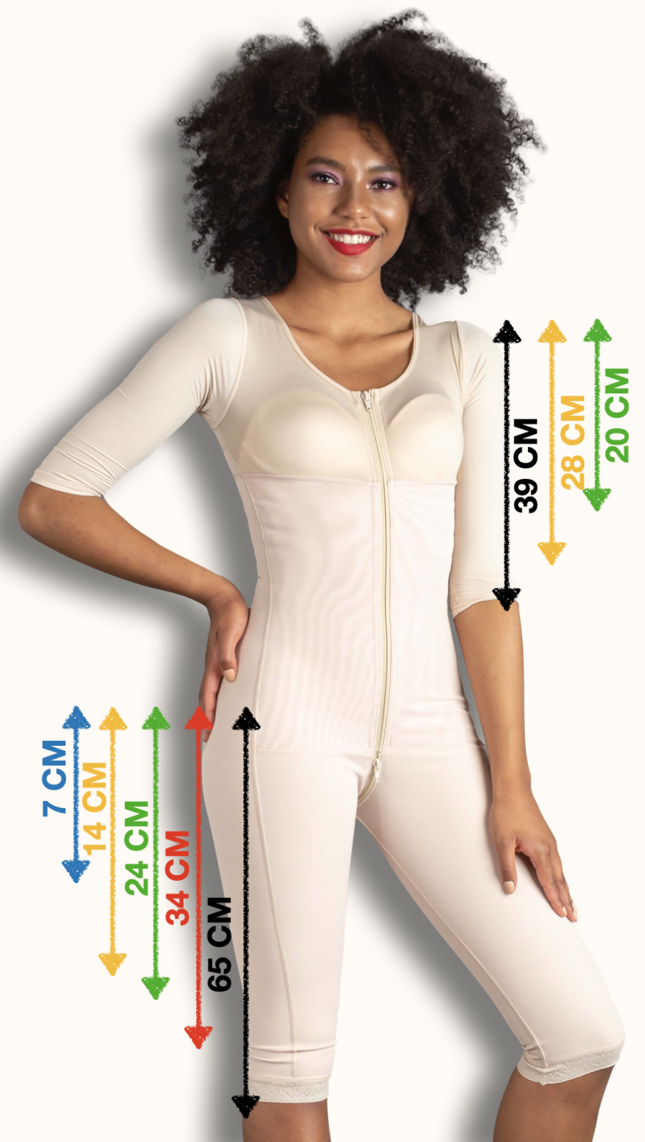 Longitud de mangas y bota pantalón NCC